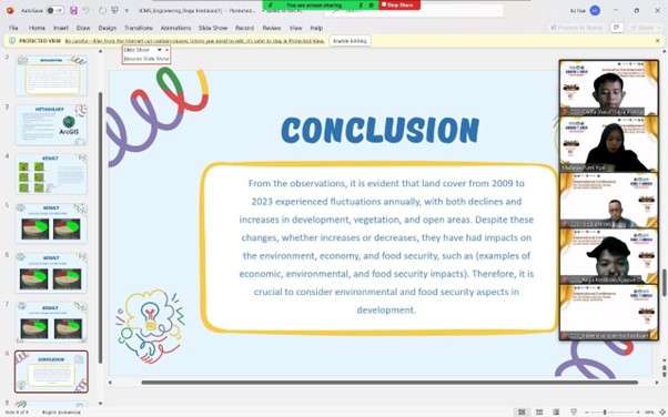 Diseminasi Hasil Penelitian Dosen dan Mahasiswa Program Studi Ilmu Lingkungan Pada The 1st International Conference on Multidisciplinary Study (ICMS 2023)